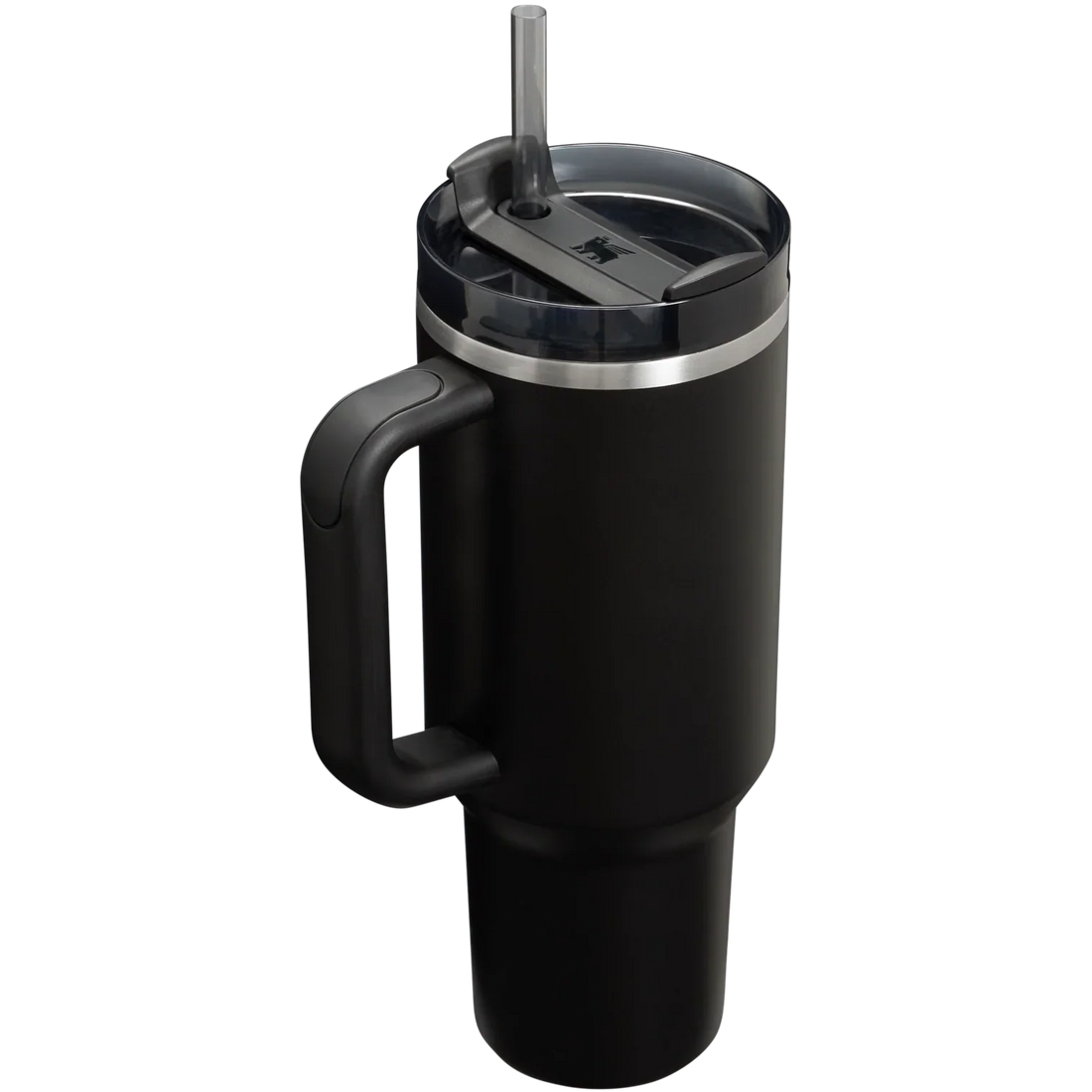 STANLEY Quencher H2.0 Tumbler with Handle and Straw 40 oz | Flowstate 3-Position Lid | Cup Holder Compatible for Travel | Insulated Stainless Steel Cup | BPA-Free | Black 2.0