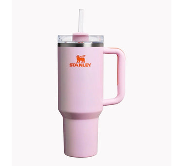 Stanley 40oz New Frequency Quencher H2.0 FlowState Tumbler, Rose Petal Shimmer